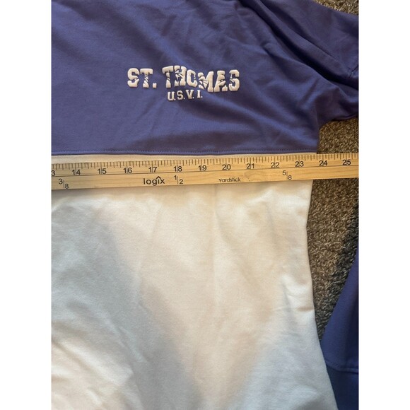 Women’s Purple & White St. Thomas Sweatshirt‎ Size 3XL - Picture 9 of 9